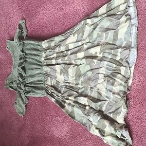 Girls Camouflage Dress by Justice Size 6/7